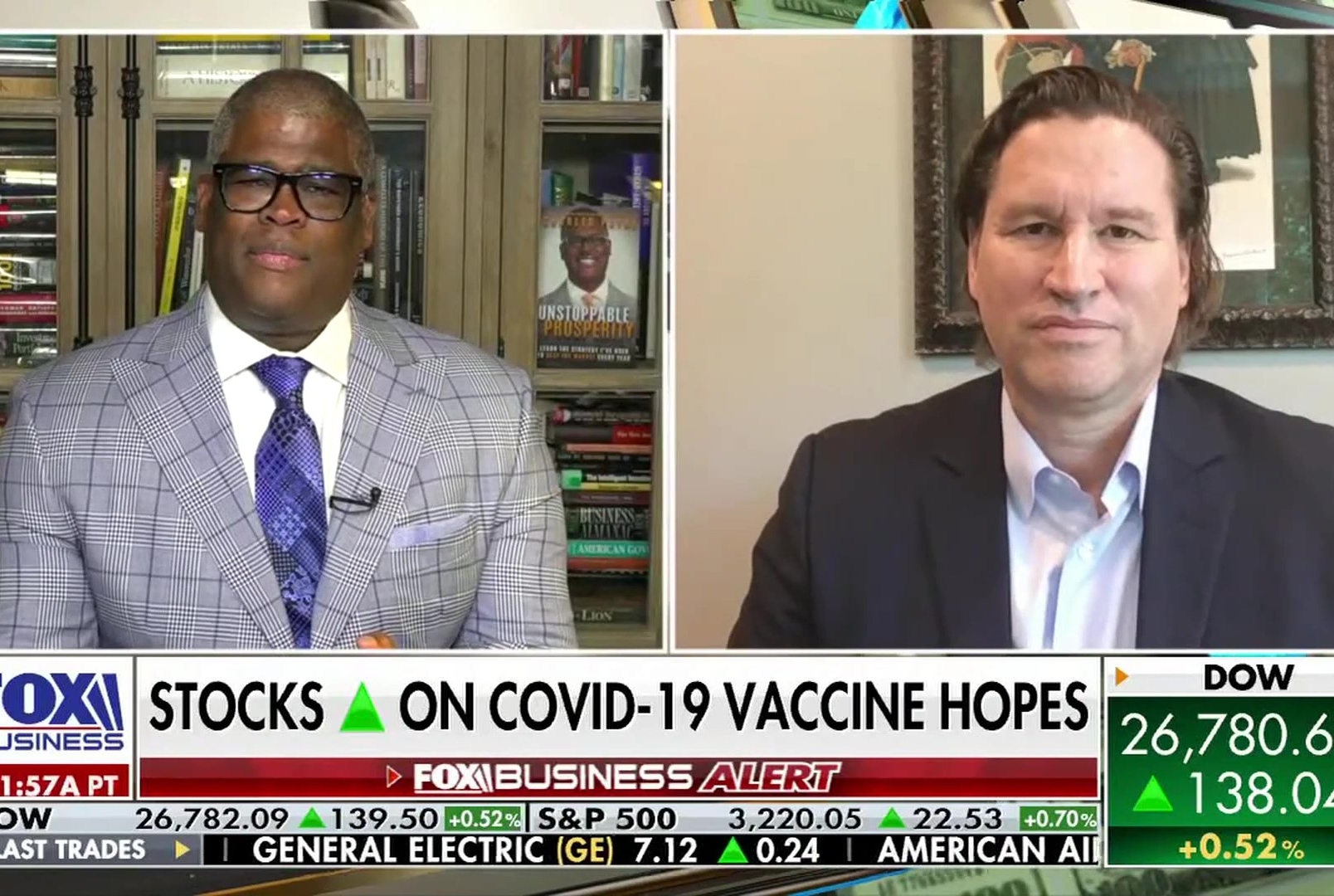 Stocks rise on Covid-19 vaccine hopes